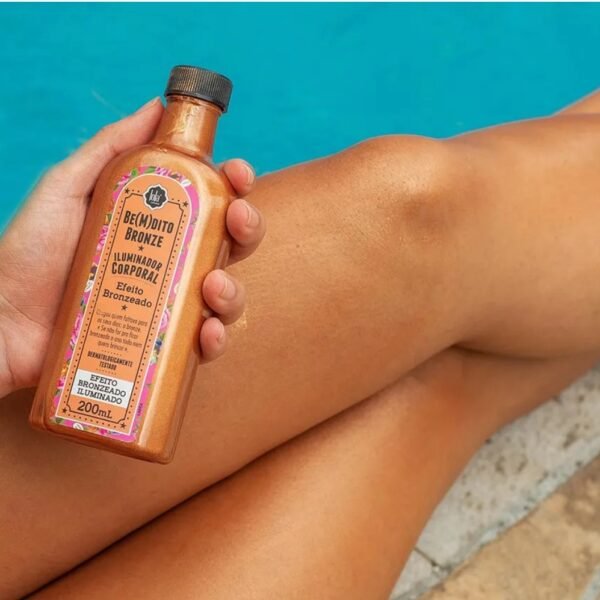 زيت جاف مع لمعه برونزيه Bemdita Bronze iluminador