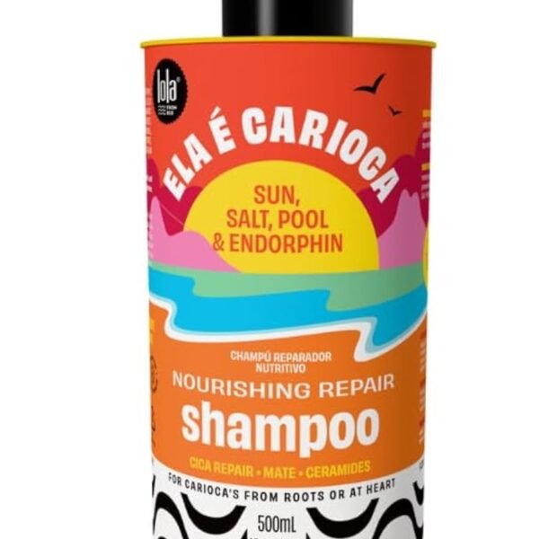 شامبو الشعر المتضرر من الشمس و الكلور و مياه البحر و الكلس ELA E CARIOCA SHAMPOO 500ml