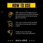 سبراي اعاده ترميم للشعر التالف و حمايه من الحرارة  Morte  subita 250ml - Image 4