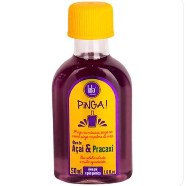 زيت الاطراف المتقصفه و الشعر المصبوغ Pinga Açai E Pracaxi 50ml
