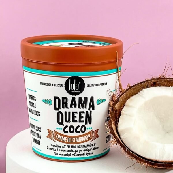 ماسك Drama Queen coco مغذي للشعر  الجاف و الهش